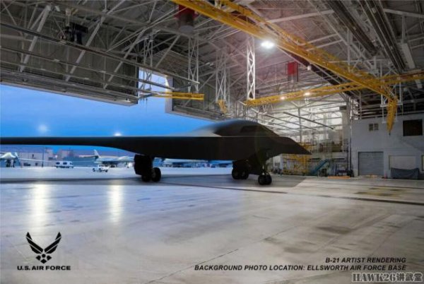 B-21“突袭者”隐形轰炸机进入战备状态 美国现代化改造空军基地