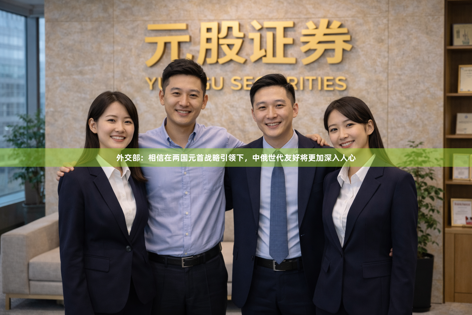 外交部:相信在两国元首战略引领下,中俄世代友好将更加深入人心