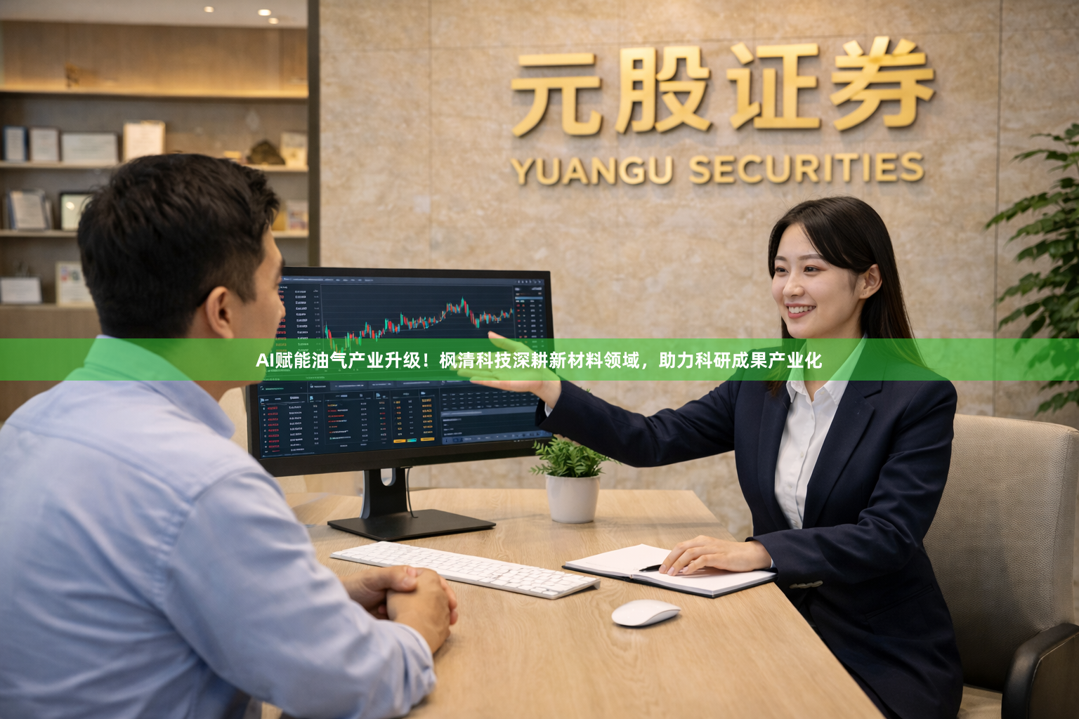 AI赋能油气产业升级！枫清科技深耕新材料领域，助力科研成果产业化