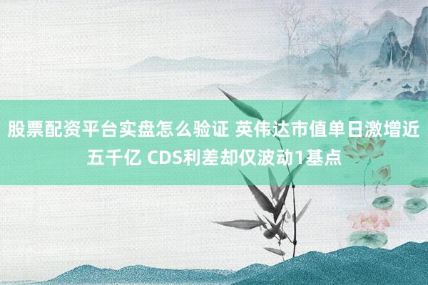 股票配资平台实盘怎么验证 英伟达市值单日激增近五千亿 CDS利差却仅波动1基点